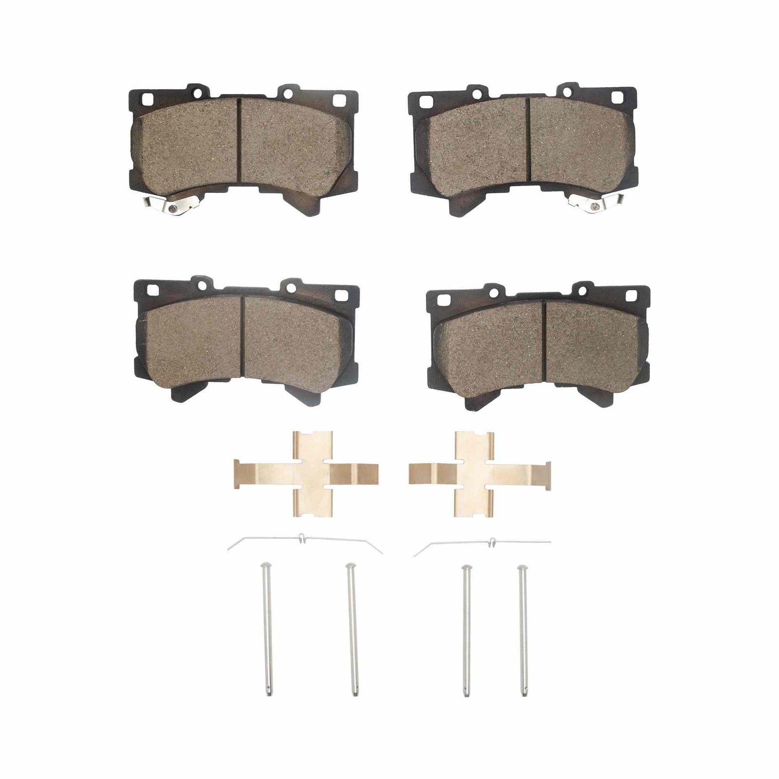DF_1551244201_Fro.jpg Dynamic Friction 2022-2025 Lexus LX600 Front 5000 Advanced Ceramic Brake Pads and Hardware Kit - Image 1
