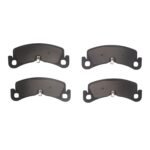 Dynamic Friction 2021-2025 Tesla Model S Front 5000 Advanced Low Metallic Brake Pads - Image 3