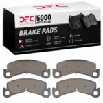 Dynamic Friction 2021-2025 Tesla Model S Front 5000 Advanced Low Metallic Brake Pads - Image 4