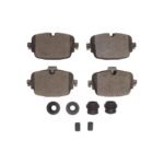 Dynamic Friction 2019-2025 Audi RSQ8 Rear 5000 Advanced Low Metallic Brake Pads and Hardware Kit