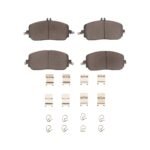 Dynamic Friction 2022-2025 Mercedes-Benz C300 Sedan Front 5000 Advanced Ceramic Brake Pads and Hardware Kit