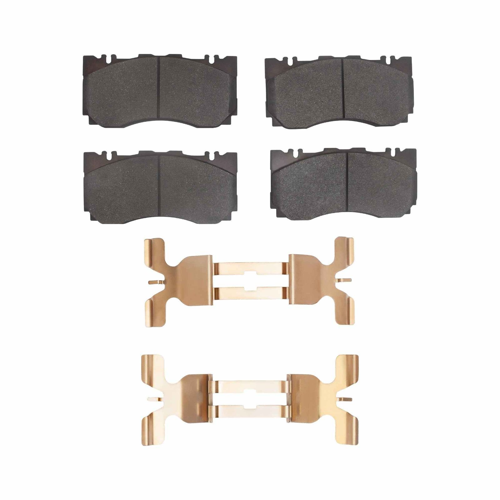 DF_1551247301_Fro.jpg Dynamic Friction 2022-2025 Mercedes-Benz C63 AMG S E Perf Front 5000 Advanced Low Metallic Brake Pads & Hardware Kit - Image 1