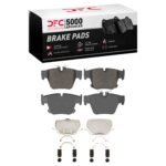 Dynamic Friction 2023-2025 BMW XM Rear 5000 Advanced Low Metallic Brake Pads and Hardware Kit