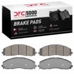 Dynamic Friction 2023-2025 Ford F-350 Super Duty 2WD Front 5000 Advanced Semi Metallic Brake Pads - Image 4