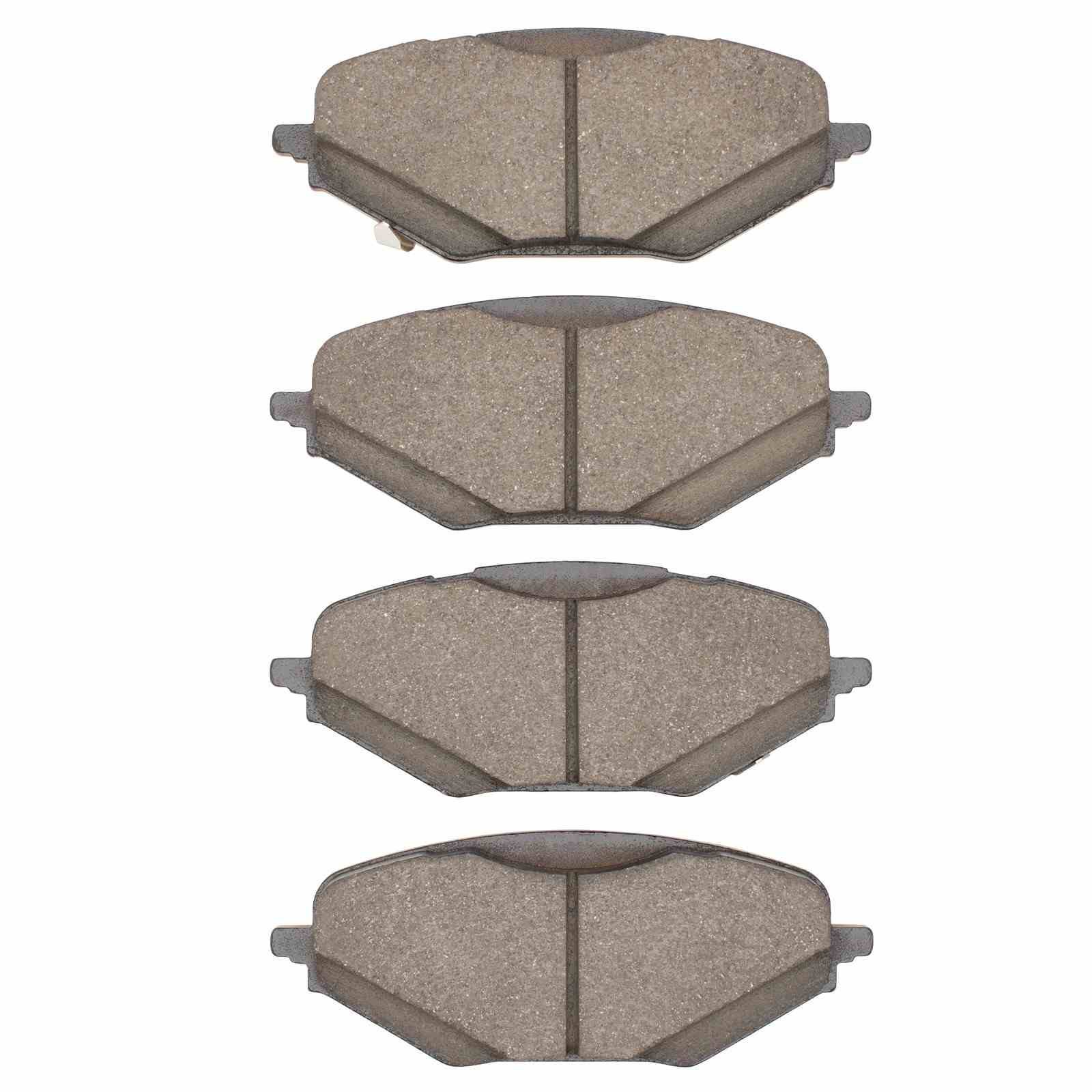 DF_1551249500_Fro.jpg Dynamic Friction 2024-2025 Mazda CX-1990 Rear 5000 Advanced Ceramic Brake Pads - Image 1