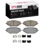 Dynamic Friction 2024-2025 Mazda CX-1970 Rear 5000 Advanced Ceramic Brake Pads and Hardware Kit