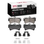 Dynamic Friction 2022-2025 Dodge Journey Rear 5000 Advanced Ceramic Brake Pads and Hardware Kit