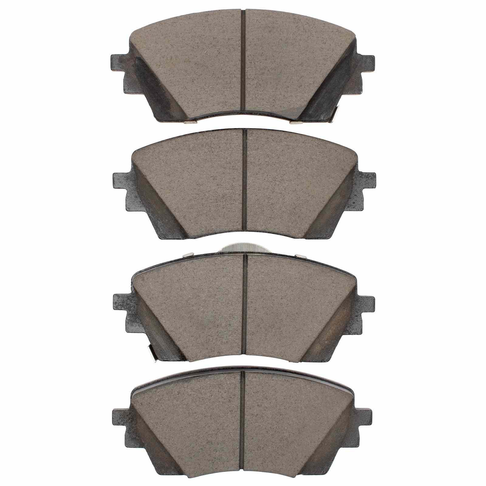 DF_1551252300_Fro.jpg Dynamic Friction 2024-2025 Hyundai Kona EV Front 5000 Advanced Ceramic Brake Pads - Image 1