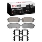 Dynamic Friction 2024-2026 Hyundai Ioniq 9 Front 5000 Advanced Ceramic Brake Pads and Hardware Kit