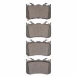 Dynamic Friction 2024-2025 Ford Mustang Rear 5000 Advanced Low Metallic Brake Pads