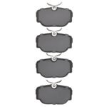 Dynamic Friction 1983-2004 BMW 325ix Front/Rear 5000 Advanced Low Metallic Brake Pads - Image 3