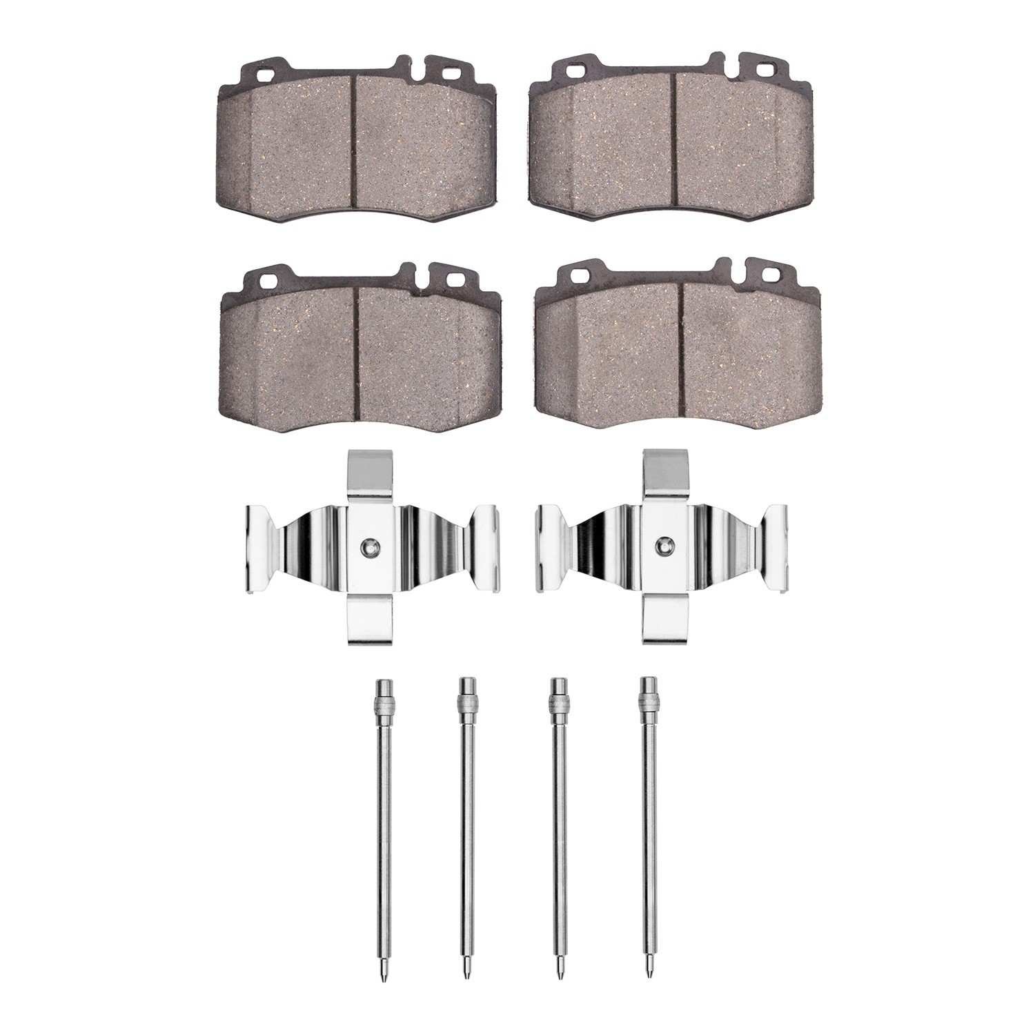 DF_1552084702_Fro.jpg Dynamic Friction 2003-2009 Mercedes-Benz C350 Front 5000 Advanced Ceramic Brake Pads and Hardware Kit - Image 1