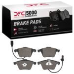 Dynamic Friction 2004-2011 Audi A6 (USA/Canada) Front 5000 Advanced Low Metallic Brake Pads - Image 4
