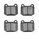 Dynamic Friction 2024-2025 Toyota GR86 Rear 5000 Advanced Low Metallic Brake Pads