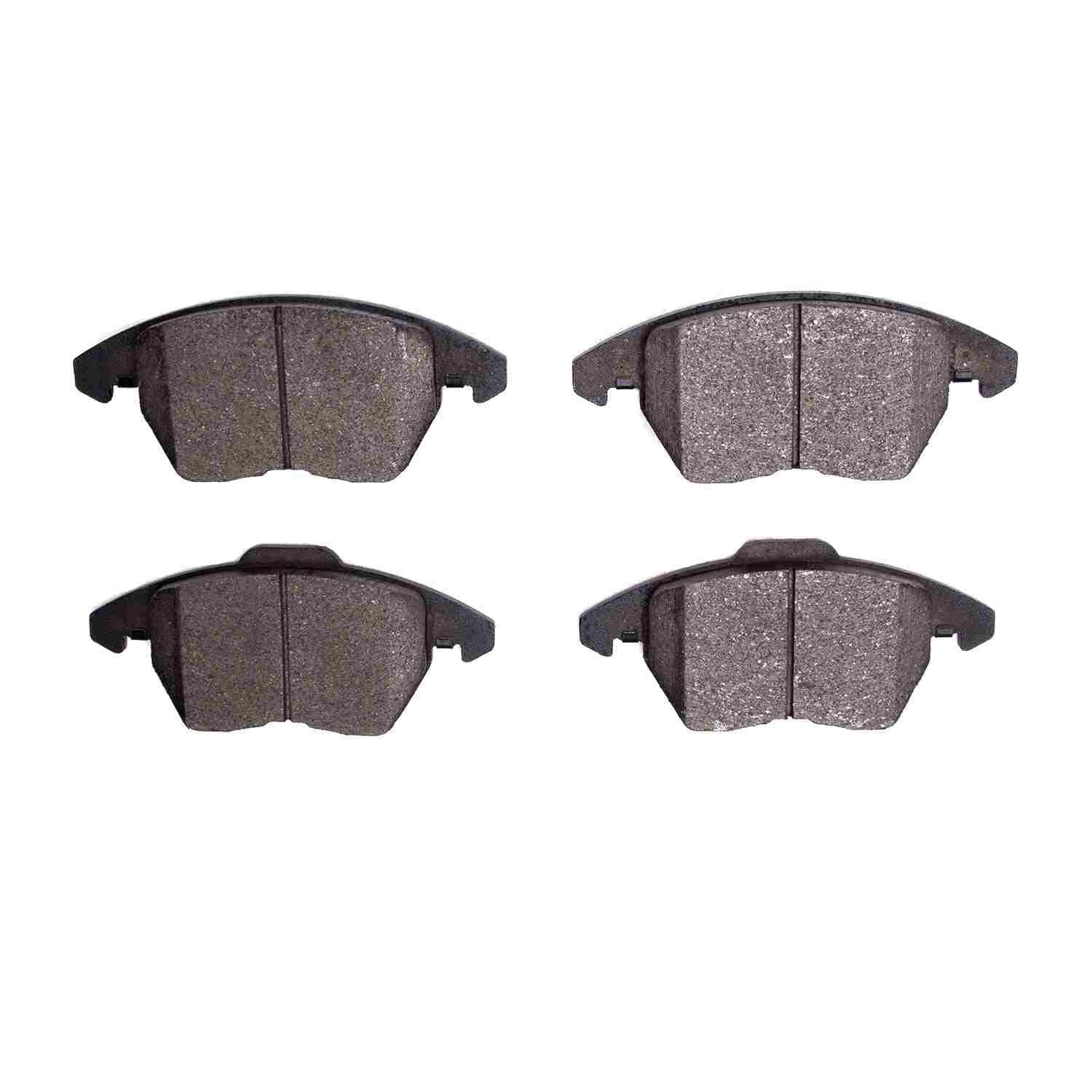 DF_1552110700_Fro.jpg Dynamic Friction 2005-2015 Audi TT Quattro Front 5000 Advanced Low Metallic Brake Pads - Image 1