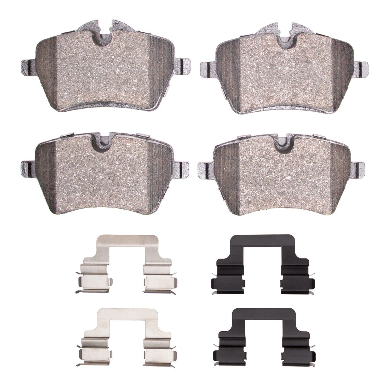 DF_1552120401_Fro.jpg Dynamic Friction 2013-2016 MINI Cooper Countryman Front 5000 Advanced Ceramic Brake Pads and Hardware Kit - Image 1