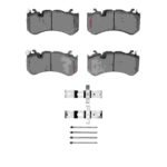 Dynamic Friction 2008-2011 Mercedes-Benz SL600 Front 5000 Advanced Low Metallic Brake Pads and Hardware Kit