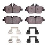 Dynamic Friction 2014-2019 MINI Cooper (Excl Clubman) Front 5000 Advanced Ceramic Brake Pads and Hardware Kit