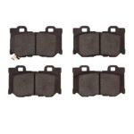 Dynamic Friction 2024-2025 Nissan Z Rear 5000 Advanced Low Metallic Brake Pads