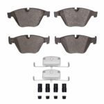 Dynamic Friction 2012-2019 BMW ActiveHybrid 5 Front 5000 Advanced Ceramic Brake Pads and Hardware Kit