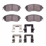 Dynamic Friction 2022-2025 Subaru BRZ Front 5000 Advanced Ceramic Brake Pads and Hardware Kit