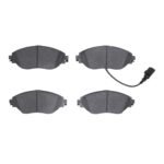 Dynamic Friction 2013-2024 Audi S3 (Mexico) Front 5000 Advanced Low Metallic Brake Pads