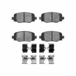 Dynamic Friction 2024-2025 Alfa Romeo Tonale Rear 5000 Advanced Low Metallic Brake Pads and Hardware Kit - Image 2