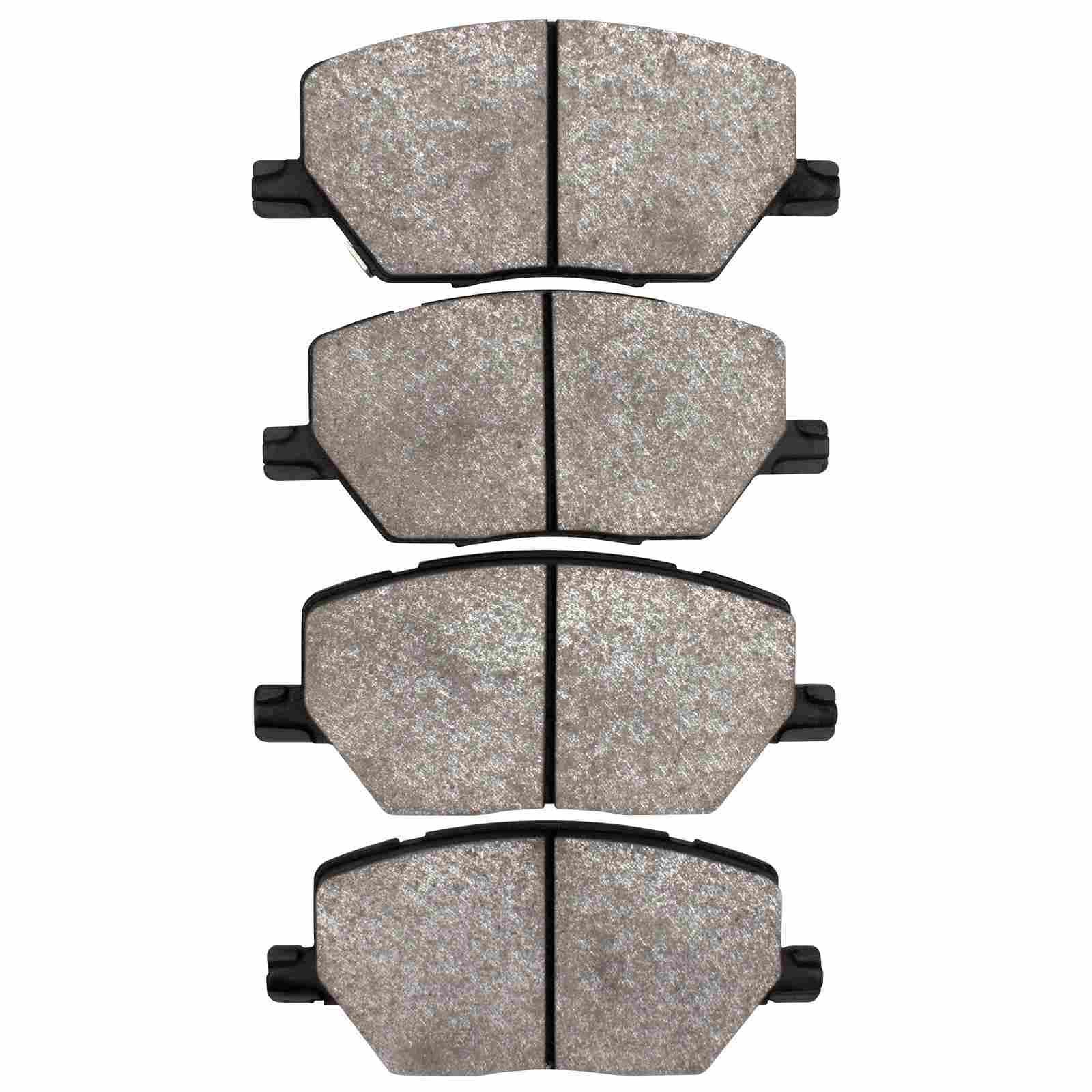DF_1552181100_Fro.jpg Dynamic Friction 2017-2025 Alfa Romeo Tonale Front 5000 Advanced Ceramic Brake Pads - Image 1