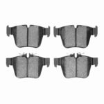 Dynamic Friction 2016-2023 Mercedes-Benz GLC43 AMG Rear 5000 Advanced Low Metallic Brake Pads
