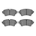 Dynamic Friction 2018-2021 Audi A4 Quattro Rear 5000 Advanced Low Metallic Brake Pads