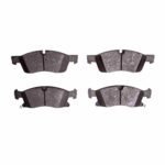 Dynamic Friction 2021-2025 Dodge Durango Front 5000 Advanced Ceramic Brake Pads