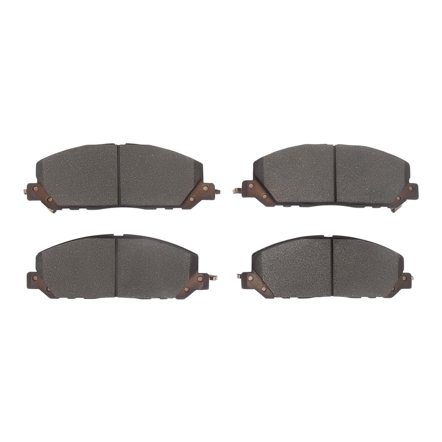 DF_1552222900_Fro.jpg Dynamic Friction 2020-2025 Ford Explorer Front 5000 Advanced Semi Metallic Brake Pads - Image 1