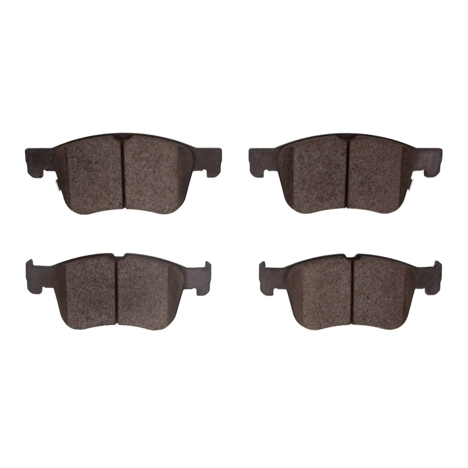DF_1552230000_Fro.jpg Dynamic Friction 2020-2025 Ford Bronco Sport Front 5000 Advanced Low Metallic Brake Pads - Image 1