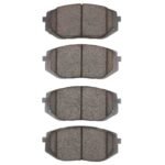 Dynamic Friction 2021-2025 Hyundai Sonata Front 5000 Advanced Low Metallic Brake Pads
