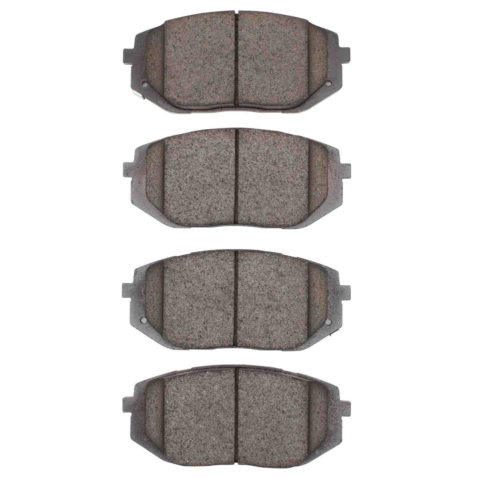 DF_1552239800_Fro.jpg Dynamic Friction 2021-2025 Hyundai Sonata Front 5000 Advanced Low Metallic Brake Pads - Image 1