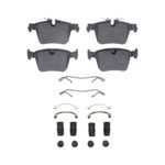 Dynamic Friction 2021-2025 Polestar Polestar 2 Rear 5000 Advanced Low Metallic Brake Pads and Hardware Kit