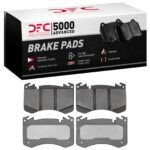 Dynamic Friction 2022-2025 Land Rover Range Rover Sport Front 5000 Advanced Low Metallic Brake Pads - Image 4