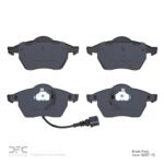 Dynamic Friction 2000-2006 Audi TT Quattro Front 5000 Advanced Low Metallic Brake Pads - Image 2
