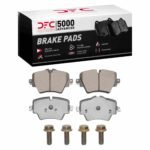 Dynamic Friction 2019-2025 BMW 330i Front 5000 Advanced Ceramic Brake Pads and Hardware Kit