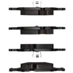 Dynamic Friction 1981-1991 BMW 524td Rear Euro 5000 Ceramic Brake Pads - Image 2
