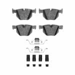 Dynamic Friction 2004-2010 BMW 525i (USA/Canada) Rear Euro 5000 Ceramic Brake Pads and Hardware Kit