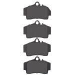 Dynamic Friction 1997-2012 Porsche Boxster Rear Euro 5000 Ceramic Brake Pads - Image 3