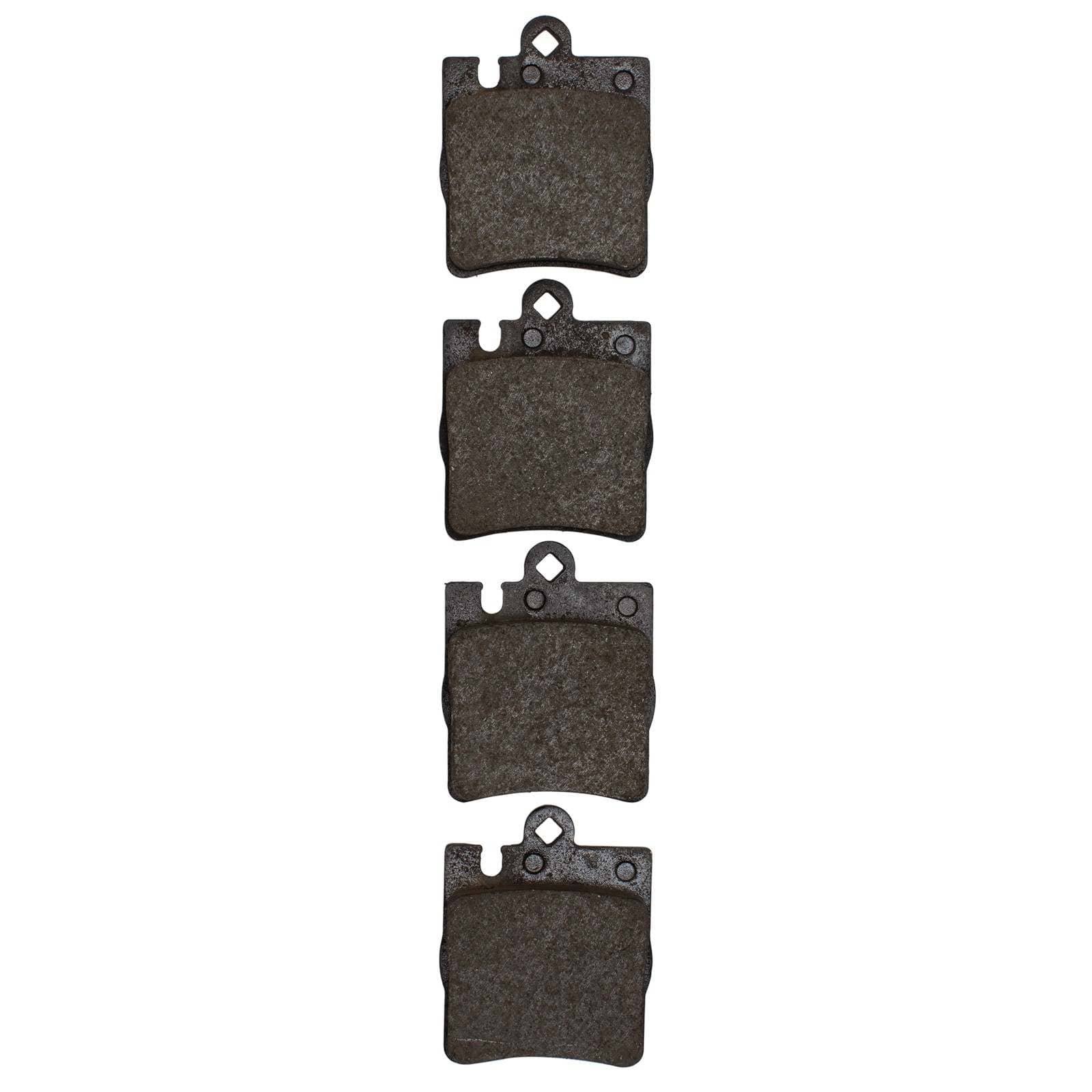 DF_1600087600_Fro.jpg Dynamic Friction 1996-2011 Mercedes-Benz E320 Rear Euro 5000 Ceramic Brake Pads - Image 1