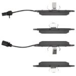 Dynamic Friction 2000-2011 Audi A4 (Mexico) Front Euro 5000 Ceramic Brake Pads - Image 2