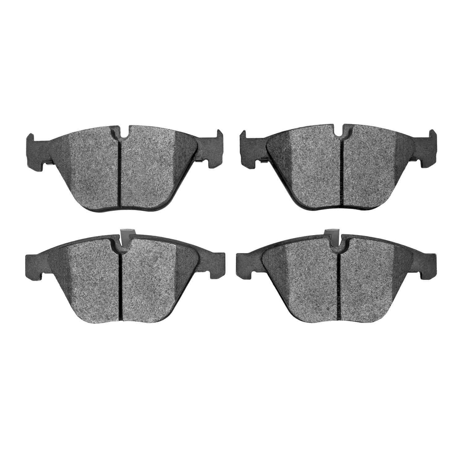 DF_1600091800_Fro.jpg Dynamic Friction 2002-2013 BMW 530i Front Euro 5000 Ceramic Brake Pads - Image 1