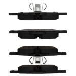 Dynamic Friction 2002-2008 MINI Cooper (Excl Clubman) Front Euro 5000 Ceramic Brake Pads - Image 2