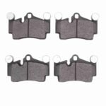Dynamic Friction 2003-2015 Audi Q7 Rear Euro 5000 Ceramic Brake Pads