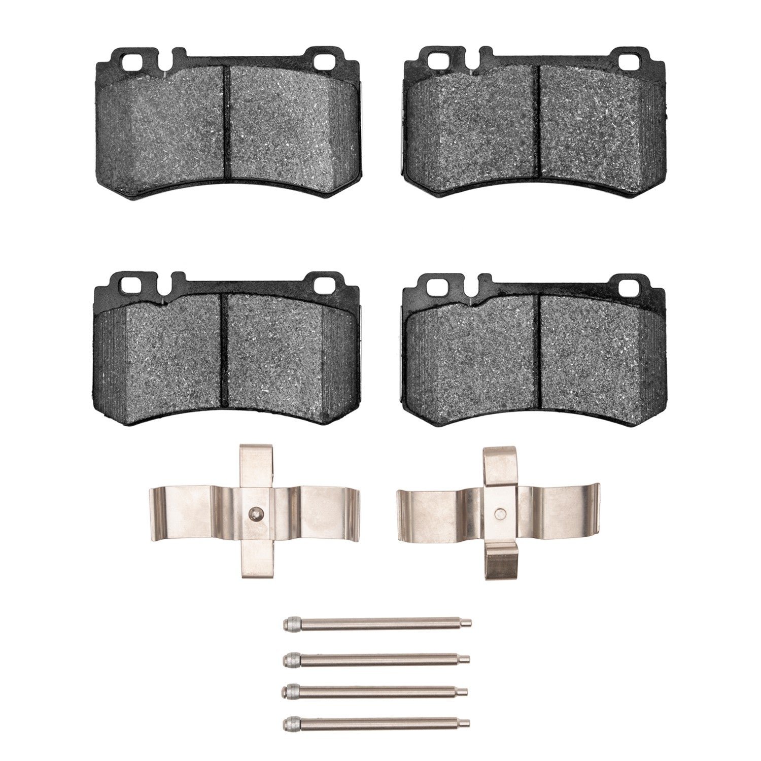 DF_1600098401_Fro.jpg Dynamic Friction 2003-2011 Mercedes-Benz CL600 Rear Euro 5000 Ceramic Brake Pads and Hardware Kit - Image 1