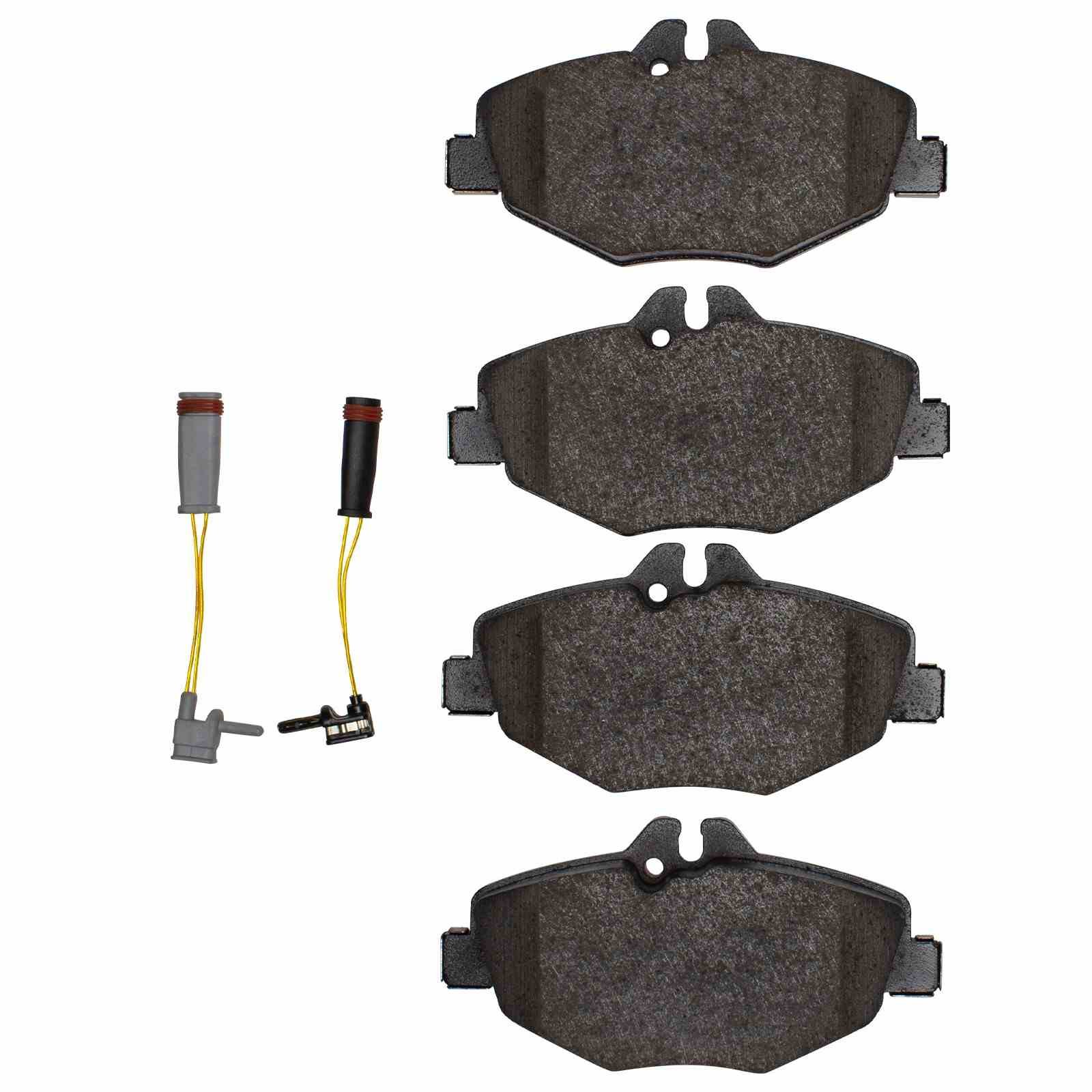 DF_1600098700_Fro.jpg Dynamic Friction 2003-2009 Mercedes-Benz E350 Front Euro 5000 Ceramic Brake Pads - Image 1