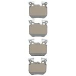 Dynamic Friction 2006-2013 BMW 330i Rear Euro 5000 Ceramic Brake Pads - Image 3